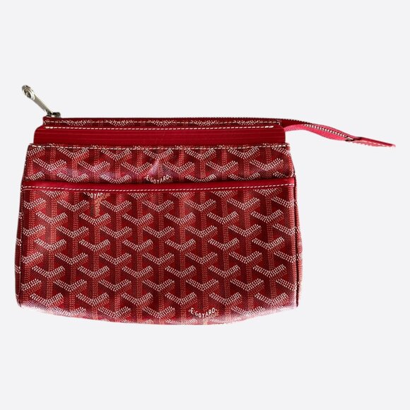 Goyard Red Miroir PM Toiletry Bag - Picture 1 of 5